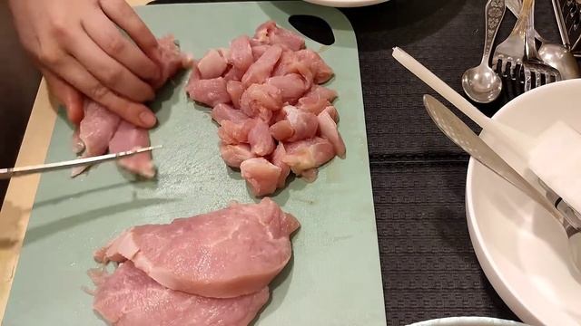 Гуляш из индейки/домашняя еда/рецепты/minivlog