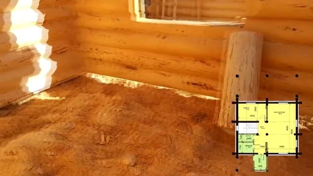 Дом из бревна "Казанец" смотреть онлайн