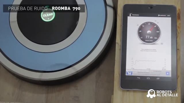 Робот-пылесос Roomba 790 тест уровня шума смотреть онлайн