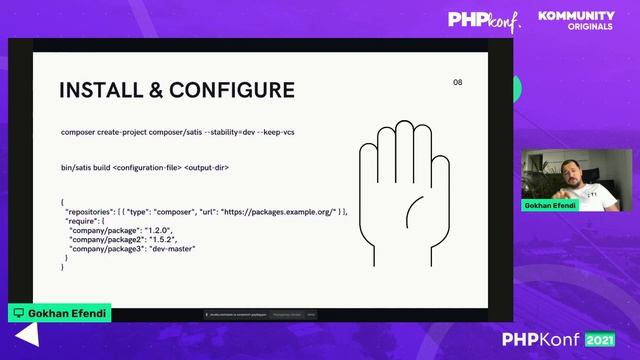 PHPKonf 2021 - Gökhan Efendi: Product Version Management using Composer смотреть онлайн
