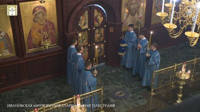 Архиерейское богослужение в канун праздника Введения во храм Пресвятой Богородицы 3.12.2015