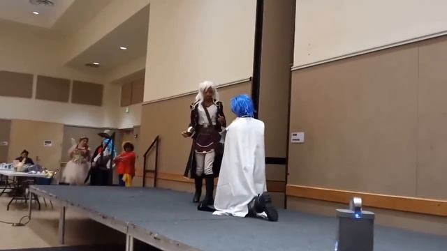 UMES FanCon Couple Cosplay Proposal смотреть онлайн