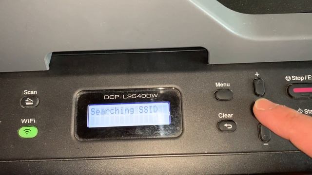 Brother Printer DCP-L2540DW Wifi Setup توصيل الطابعة علي واي فاي