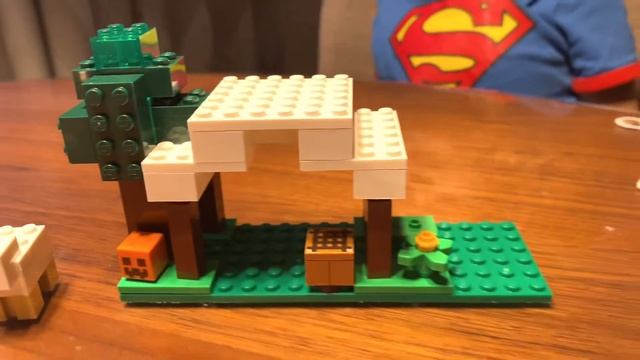 LEGO Minecraft аванпост разбойников 21159 смотреть онлайн