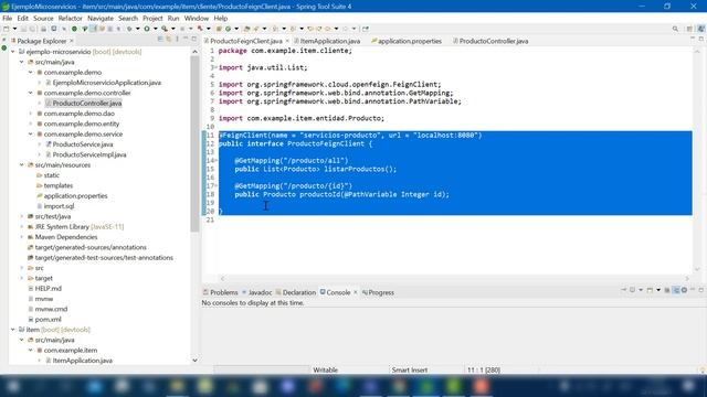 ✅ Consumiendo Microservicios con OpenFeign смотреть онлайн
