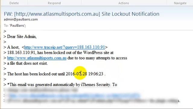 Security Notifications from iThemes Security (Support Video) смотреть онлайн