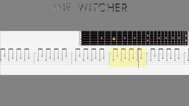 How to PLAY TOSS A COIN TO YOUR WITCHER ( w/Tab) | guitar lesson смотреть онлайн