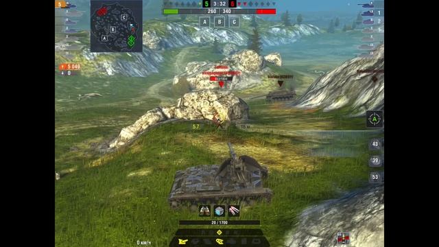 ЛУЧШИЙ БОЙ 2019 WOT BLITZ❗️| 1 VS 7 | ВОТ БЛИЦ