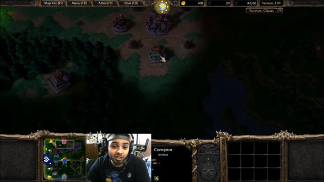 Warcraft 3 Survival chaos -- How to stabilize your gold Eco #6 смотреть онлайн