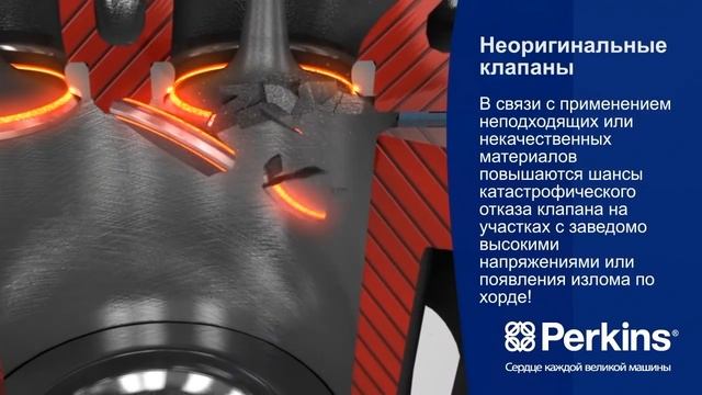 Оригинальные vs Неоригинальные Клапаны Perkins смотреть онлайн
