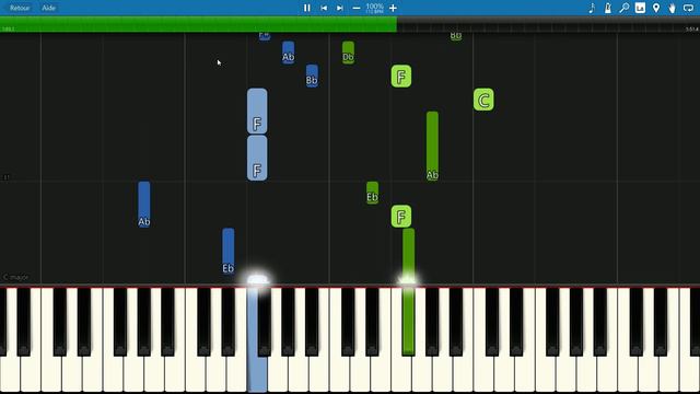 piano tutorial "THE THRONE ROOM" from STAR WARS episode IV, John Williams, with free sheet music pd смотреть онлайн
