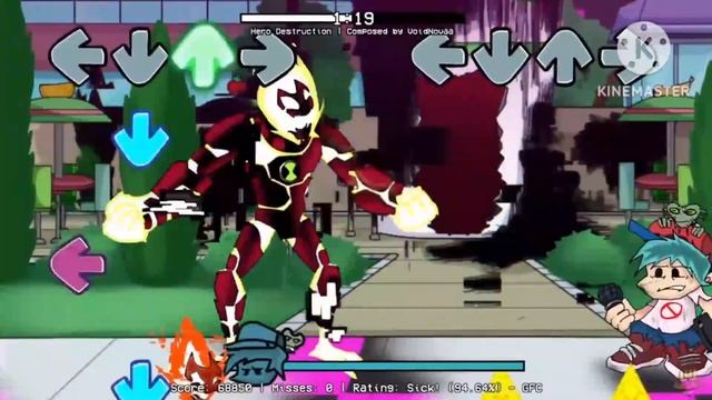 fnf hero destruction but I remade the midi смотреть онлайн