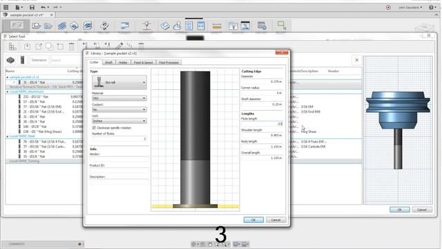 Fusion 360 Slitting Saw Slot CAM Toolpath & Section View! FF40 смотреть онлайн