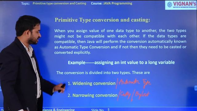 Expressions ,Type Conversion and Casting смотреть онлайн