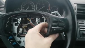 Установка BMW руля F серии на E53
