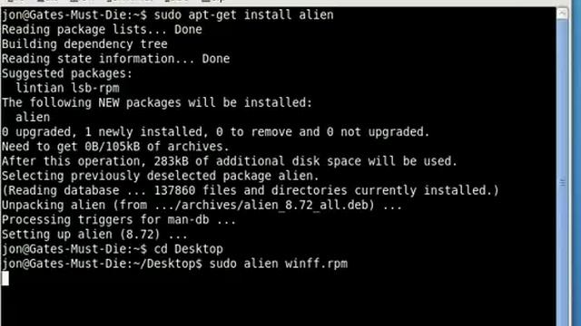 How to install .rpm packages in Ubuntu (The Easy Way) смотреть онлайн