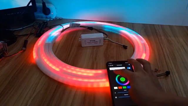 WS2815 LED Neon Flex Light Kit & Individually Addressable Full-Color Waterproof & Superlightingled смотреть онлайн