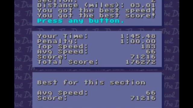 The Duel - Test Drive II Review for the SNES by John Gage смотреть онлайн