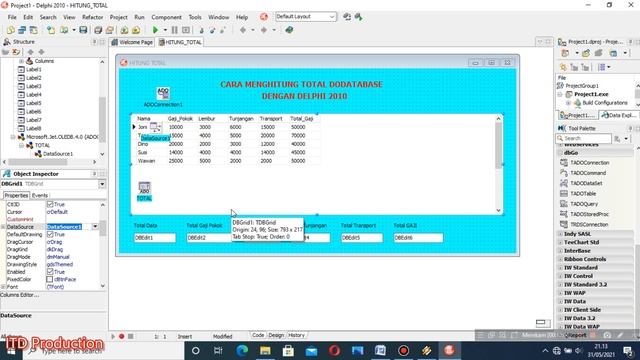 How to Count Total Data in Database With Delphi 2010 смотреть онлайн