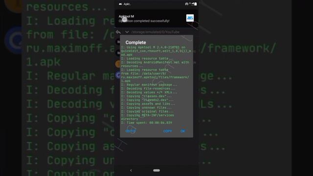 Edit apks/apk in AndroidPhone No PC|RemoveAds Change logo&Name|Edit permissions #Apktool #mtmanager смотреть онлайн