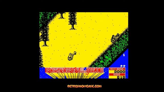STAR WARS: RETURN OF THE JEDI (Sinclair ZX Spectrum Gameplay Sample) смотреть онлайн