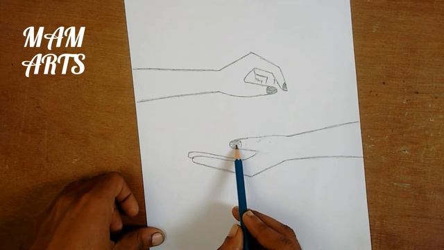 Drawing of Money transfer//Hands drawing for beginners step by step // MAM Arts смотреть онлайн