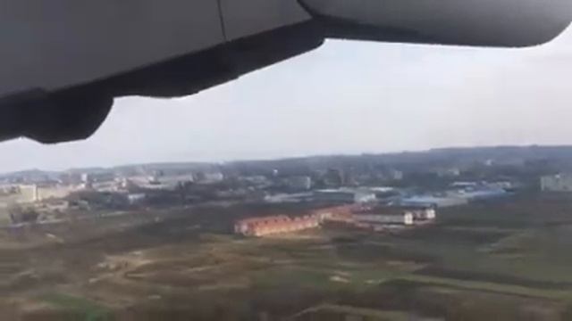 Посадка самолета Ан 140 во Львовском аэропорту смотреть онлайн