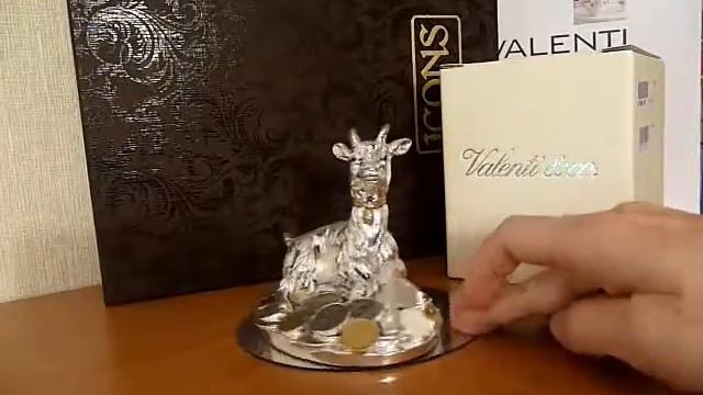 Итальянские серебряные сувениры - статуэтки животных смотреть онлайн