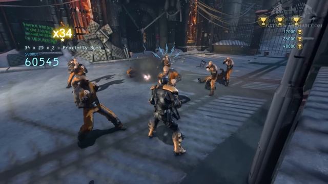 Batman: Arkham Origins - Death Sentence [as Deathstroke] - Combat Challenge смотреть онлайн