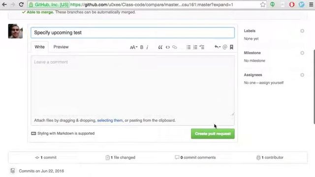 Github pull request without conflicts (short) смотреть онлайн