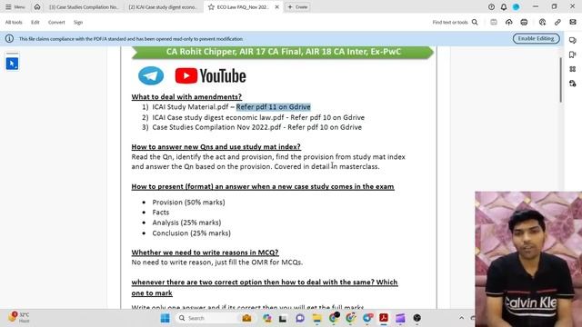 Economic laws Update Nov 2023 | How to deal with Amendments | By Rohit Chipper AIR 17 смотреть онлайн