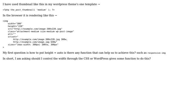 Wordpress: The Thumbnail aspect Ratio Issue (2 Solutions!!) смотреть онлайн