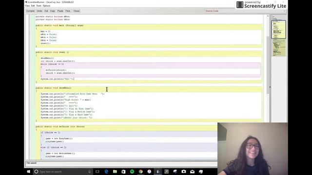Scrambled Word Game Walk-through (Java) смотреть онлайн