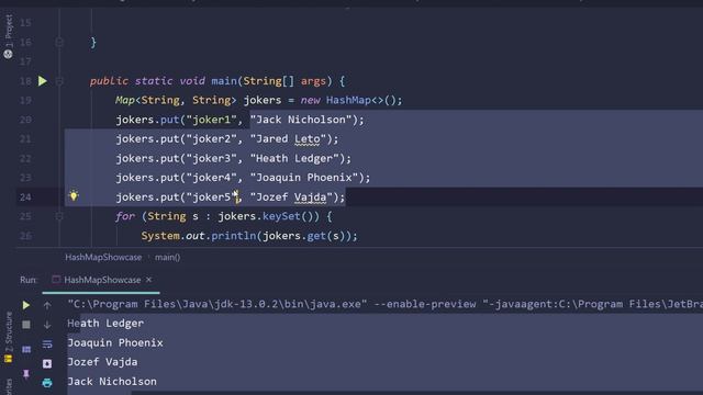 JAVA: LinkedHashMap a ako si vypísať prvky mapy смотреть онлайн