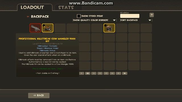 Crafting a Strange Collector's Professional Killstreak Cow Mangler 5000 in Team Fortress 2 смотреть онлайн