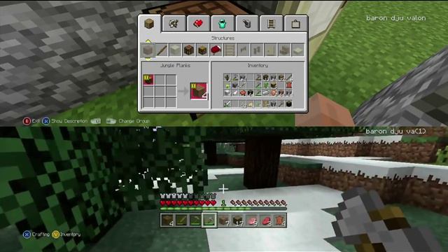MINECRAFT XBOX 360 2 PLAYERS (DAY 6) RUS смотреть онлайн