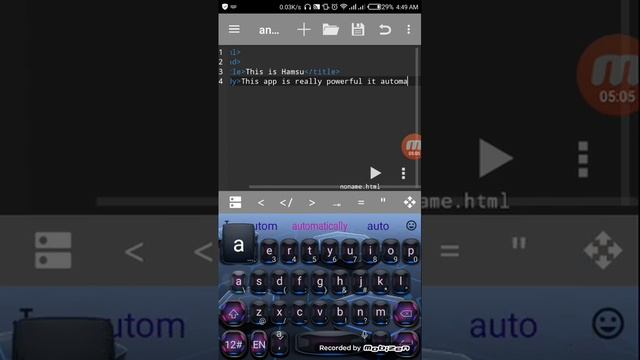 The best HTML Application easy to use for HTML, CSS and JAVA SCRIPT. смотреть онлайн