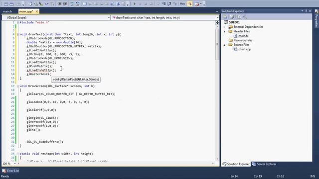 Drawing a Text on Screen in an OpenGL Application - Ramazan Bellek смотреть онлайн
