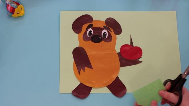 Детские поделки, простые поделки из бумаги, своими руками, в детский сад, в школу, Винни Пух смотреть онлайн