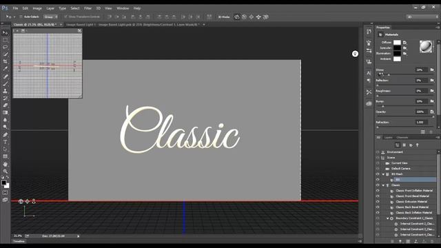 Adobe Photoshop CC 2015| Create a 3D Golding Text Effect смотреть онлайн