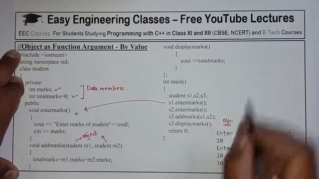 C++ Passing and Returning Objects from Functions in Hindi смотреть онлайн