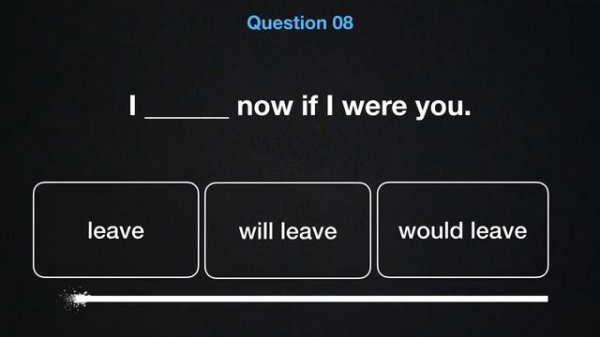 First and Second Conditionals Quiz | English Grammar Practice