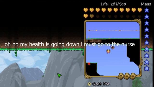 Terraria Nurse be like: смотреть онлайн