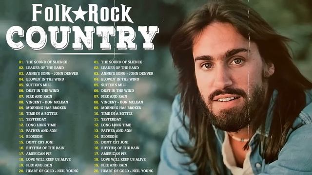 Simon & Garfunkel, John Denver, Cat Stevens, Neil Young ? Beautiful Folk Songs 60s 70s 80s смотреть онлайн