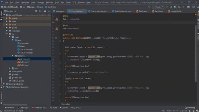 JavaFX: FXML, Controllers, and a TabPane смотреть онлайн