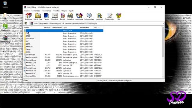 Controle de usuario / trabalho impressora KYOCERA M2040 / M2035 смотреть онлайн