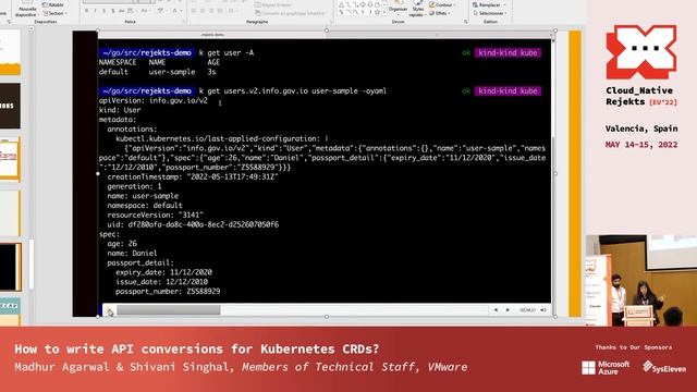 How to write API conversions for Kubernetes CRDs? смотреть онлайн