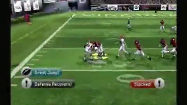 NCAA Football 10 ps2 punt block смотреть онлайн