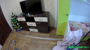 Разделение одной  комнаты на детскую и гостиную дверями купе своими руками