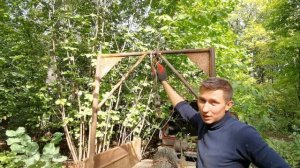 Самодельный кран / миниподъемник на прицеп